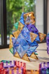 Mamido Cleverclixx Pastel Magnetická stavebnice velká kreativní sada 210 ks