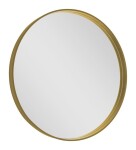 SAPHO - NOTION kulaté zrcadlo v rámu ø 70cm, zlato mat NT700G