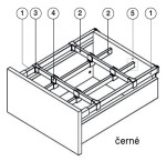 Strong StrongMax vnitřní dělení černé :: záslepka (404287)