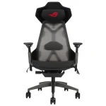 ASUS ROG Destrier Ergo černá / Herní židle / nastavitelná / látková / pojezd. kolečka / nosnost 150 kg (90GC0120-MSG010)
