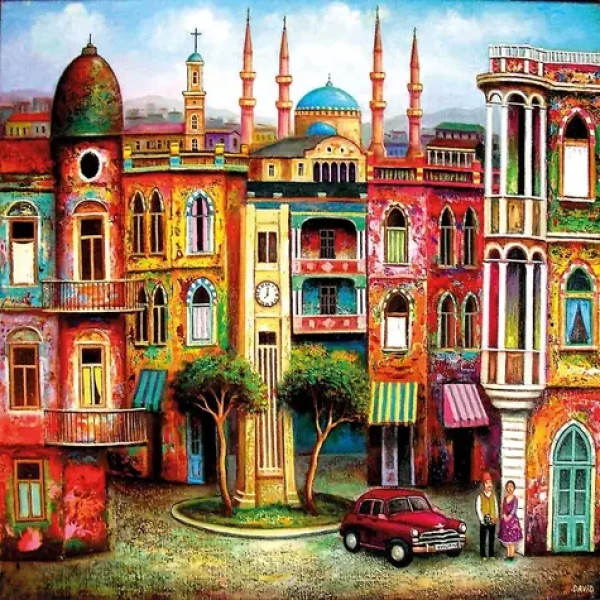 MAGNOLIA Puzzle Náměstí v Tbilisi