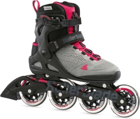 Kolečkové brusle Rollerblade Macroblade 90 W, Grey/Pink Velikost EUR: 41