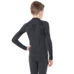 Mikina s kapucí Brubeck Thermo Jr LS13640 140/146 cm