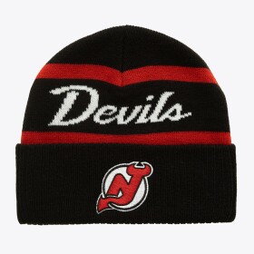Mitchell & Ness Pánská zimní čepice New Jersey Devils NHL Head Coach Knit
