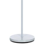 Věšák stojanový, výška 180 cm, kovová konstrukce, bílý matný lak, nosnost 10 kg