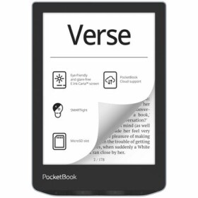 PocketBook Verse modrá / 6" / 1024x758 / 8GB / E-Ink / 1500mAh / USB-C / Wi-Fi (PB629-2-WW-B)