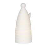 Räder Mini LED lucerna Angel of Light 11,7 cm, bílá barva, porcelán