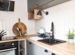 Laveo - Daru - stojánková dřezová baterie výsuvná BLD_769D