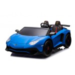 Mamido Dětské elektrické autíčko Lamborghini Aventador SV modré