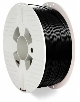 Verbatim Filament PET-G černá / struna pro 3D tiskárnu / 1.75mm / 1kg (55052-V)
