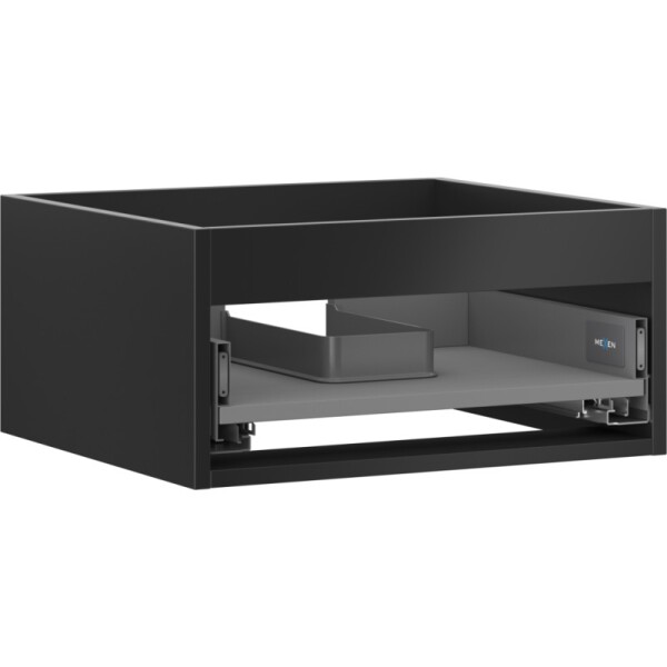 MEXEN - Box-A skříňka pro umyvadlo 50, 1 šuplík, černá mat 91AX0-0500-235-1-71