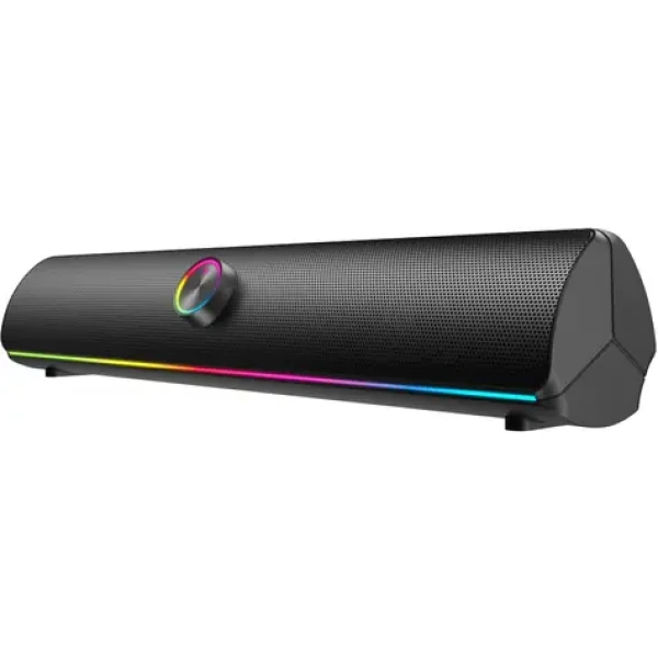 YENKEE YSP 1002 RGB SPARK černá / herní soundbar / RGB / 10W RMS / USB-A (8590669349739)