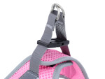 Zulu reflexní kšíry pro psa | 31 – 50 cm Barva: Červená, Obvod hrudníku: 31 - 34 cm
