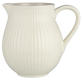 Ib Laursen Keramický džbán Mynte Butter Cream 2 l, krémová barva, keramika
