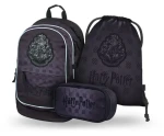 BAAGL SET 3 Core Harry Potter Bradavice černý: batoh, penál, sáček (A-35418)