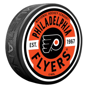 Mustang Puk Philadelphia Flyers NHL Gear Textured Puck