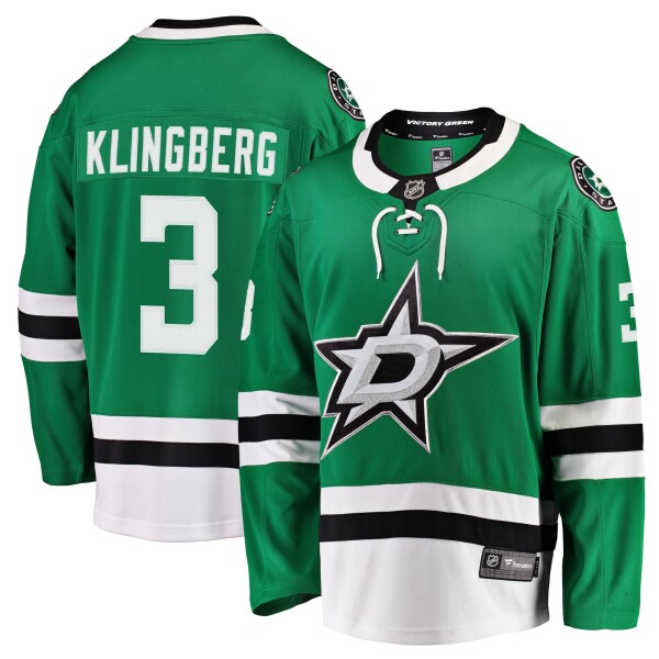 Fanatics Pánský Dres Dallas Stars John Klingberg Breakaway Alternate Jersey Distribuce: USA