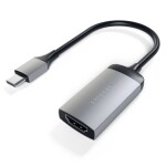 Renkforce RF-5234038 USB-C® / HDMI kabelový adaptér [1x USB-C® zástrčka - 1x HDMI zásuvka] černá stínění pletivem 0.15 m