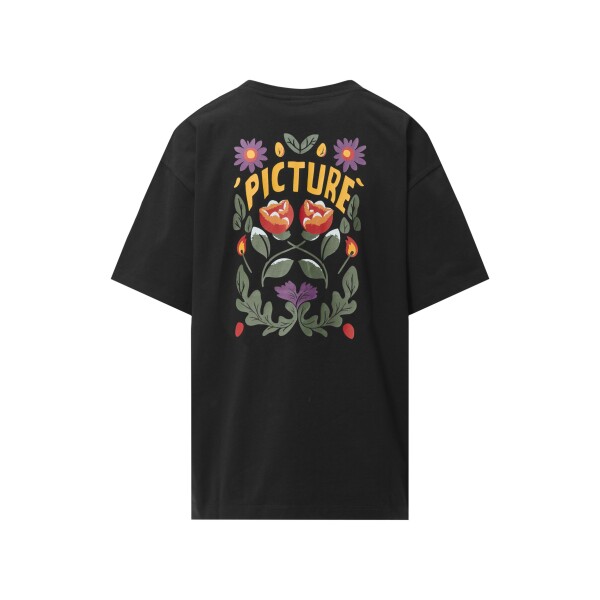 PICTURE W Caryna S/S, Black velikost: M