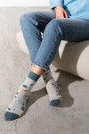 Ponožky 039-007 Melange Light Grey - Steven 35/37