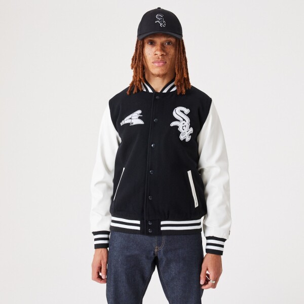 New Era Pánská bunda Chicago White Sox MLB Varsity Velikost: XL