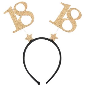 Mojeparty Čelenka - 18 - zlatá
