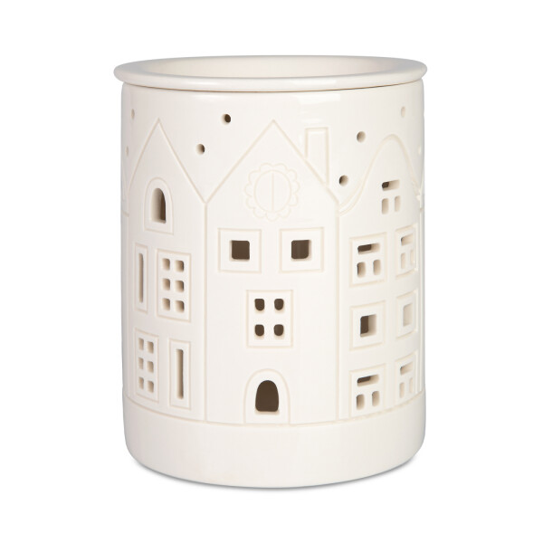 Porcelánová aromalampa - Domečky - Albi