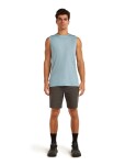 Pánské merino tílko ICEBREAKER Mens 125 Cool-Lite Sphere Tank, Flint Blue velikost: S