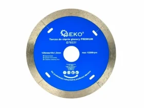 GEKO G78331 / Řezný kotouč diamantový celoobvodový / 125 x 10 x 22.2 mm (G78331)