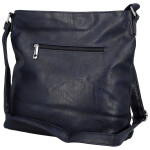 Trendy dámská koženková crossbody kabelka Tizia, tmavě modrá