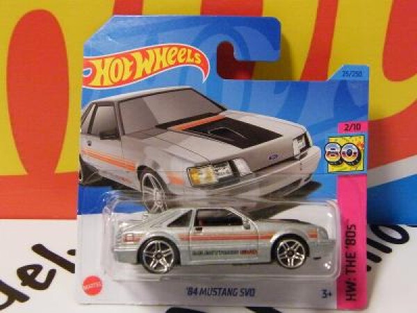 33/23 - '84 MUSTANG SVD - Hot Wheels