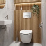 REA - Ovládací tlačítko k podomítkovým systémům WC HD K011A-Q and Slim 024N Satin REA-E0635