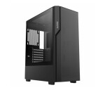 1stCOOL skříň GAMER 5, Mid tower, AU, USB 3.0, USB-C, bez zdroje, černá EDF_1208343