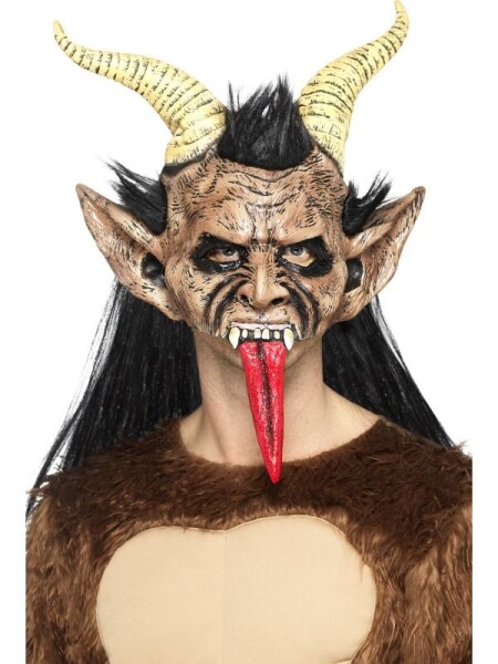 Krampus latexová maska 47074
