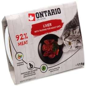 Ontario Vanička játra s taurinem 115g (213-2402)
