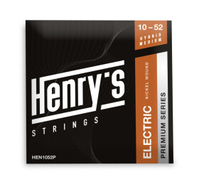Henry’s HEN1052P PREMIUM, Nickel Wound, .010 - .052