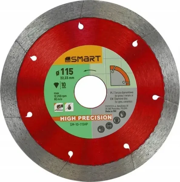 Smart SM-10-115HP / Diamantový kotouč / 115 mm / High Precision (10-115HP)