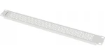 Lanberg 19" 1U šedá / Záslepný panel / Perforovaný / Ocel (AK-1411-S)