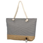 Módní plážová kabelka přes rameno Walura, černá