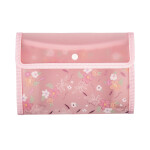 Pouzdro B6 - Růžové kytičky - Albi