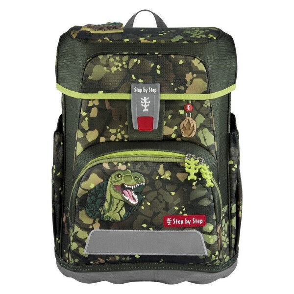 Školní aktovka CLOUD Dino Torex - 5 dílný set, AGR certifikát