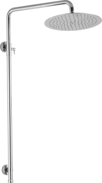 JB Sanitary Sprchová sestava pro baterie horním vývodem, sprchová hlava průměr 30 cm SS 40 00