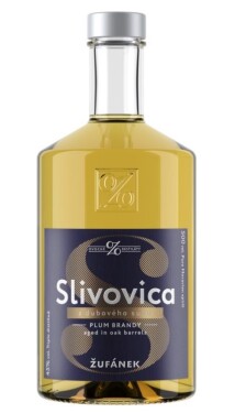 Žufánek Slivovica ze sudu 45% 0,5 l (holá lahev)