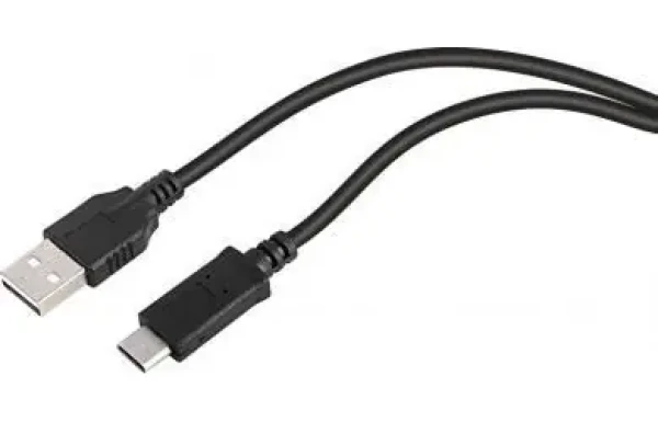 Speed Link SL-180021-BK / Kabel USB-C na USB-A / 1 m / HQ