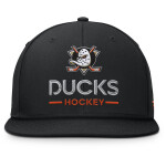 Fanatics Pánská kšiltovka Anaheim Ducks NHL Authentic Pro A/Cap Flat Brim Square Visor Structured Adjustable
