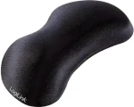 Gelová podložka pod zápěstí černá / Podložka pod zápěstí / Spandex, silikon / 140 x 55 x 25 mm / 100 g (ID0136)