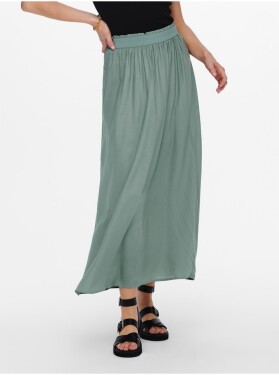 Světle zelená dámská maxi sukně ONLY Venedig - Dámské