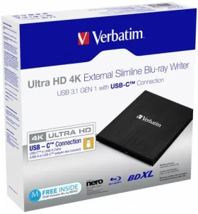 Verbatim 43888 externí vypalovačka 4K