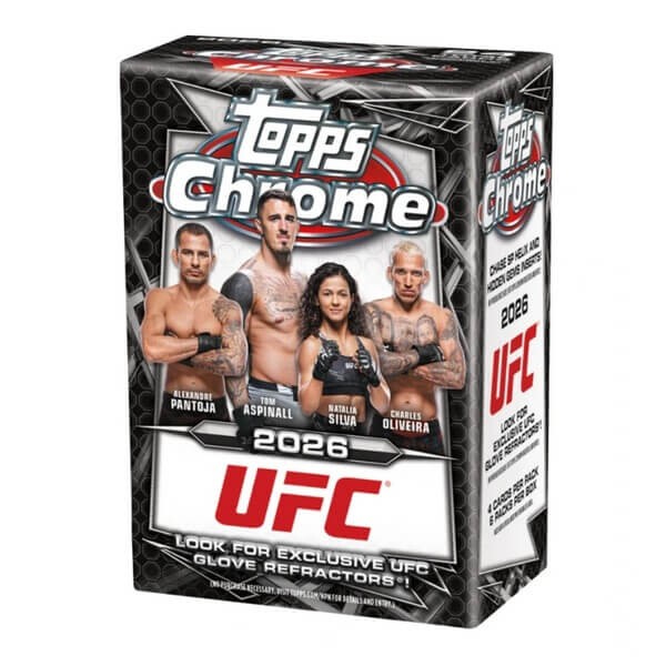Topps UFC Chrome Blaster Box 2026 - sběratelské karty MMA