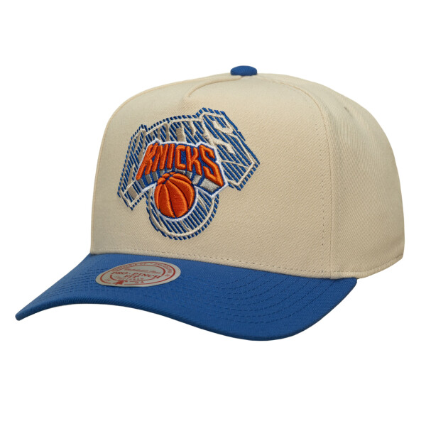 Mitchell & Ness Pánská kšiltovka New York Knicks NBA Off Tilted Pro Snapback